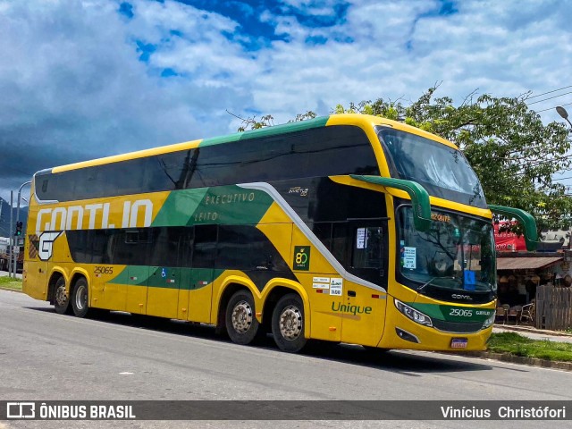 Empresa Gontijo de Transportes 25065 na cidade de Guarapari, Espírito Santo, Brasil, por Vinícius  Christófori. Número da foto: #12671332.