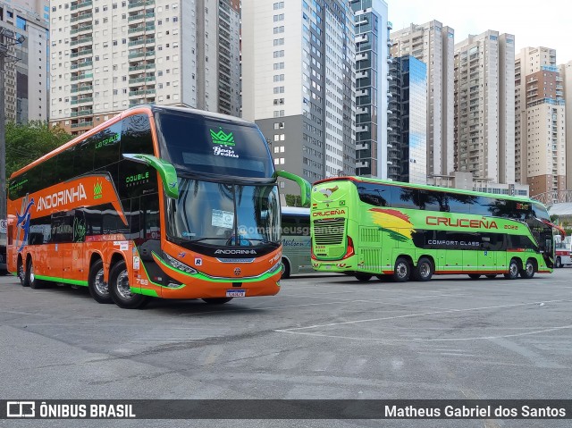 Empresa de Transportes Andorinha 7163 na cidade de Barueri, São Paulo, Brasil, por Matheus Gabriel dos Santos. Número da foto: #12668075.