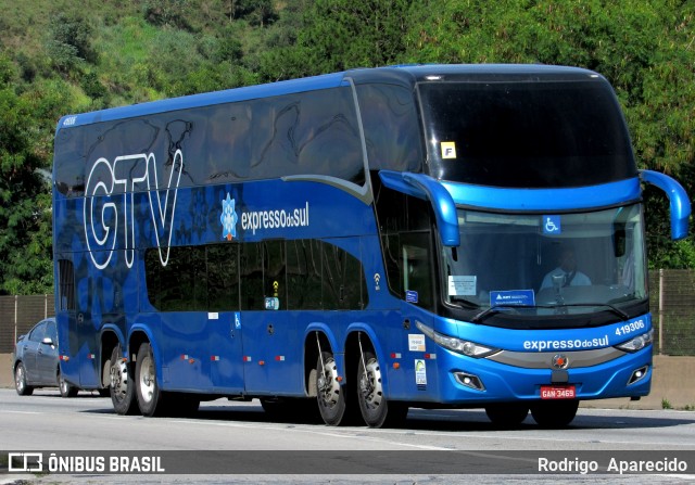 Expresso do Sul 419306 na cidade de Aparecida, São Paulo, Brasil, por Rodrigo  Aparecido. Número da foto: #12670186.