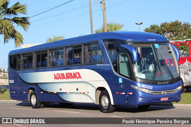 Viação Águia Branca 18220 na cidade de Vitória, Espírito Santo, Brasil, por Paulo Henrique Pereira Borges. Número da foto: #12669242.
