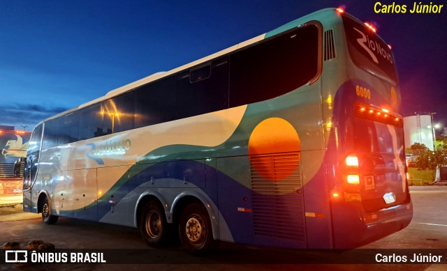 Rio Novo Transportes e Turismo 6000 na cidade de Goiânia, Goiás, Brasil, por Carlos Júnior. Número da foto: #12668108.
