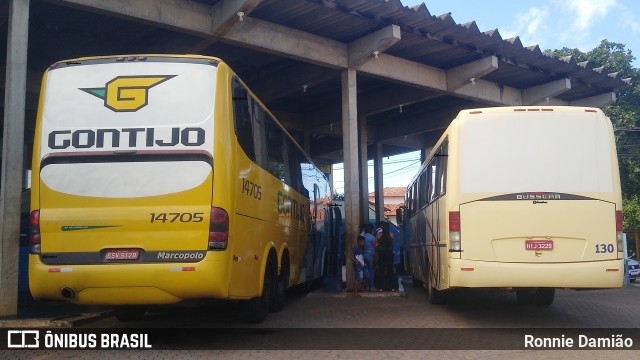 Empresa Gontijo de Transportes 14705 na cidade de Minas Novas, Minas Gerais, Brasil, por Ronnie Damião. Número da foto: #12670018.