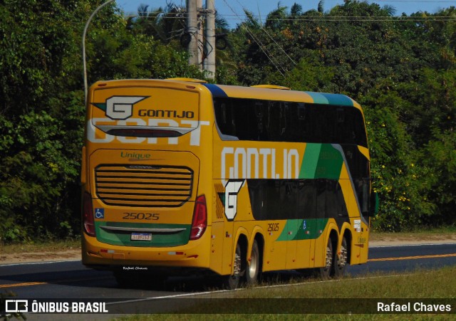 Empresa Gontijo de Transportes 25025 na cidade de Porto Seguro, Bahia, Brasil, por Rafael Chaves. Número da foto: #12671175.
