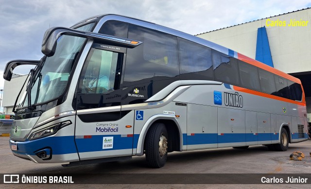 Expresso União 10421 na cidade de Goiânia, Goiás, Brasil, por Carlos Júnior. Número da foto: #12670427.