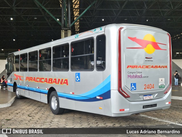 Viação Piracicabana 2404 na cidade de Bauru, São Paulo, Brasil, por Lucas Adriano Bernardino. Número da foto: #12669050.