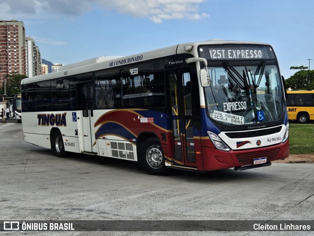 Transportadora Tinguá RJ 156.053 na cidade de Rio de Janeiro, Rio de Janeiro, Brasil, por Cleiton Linhares. Número da foto: #12668274.