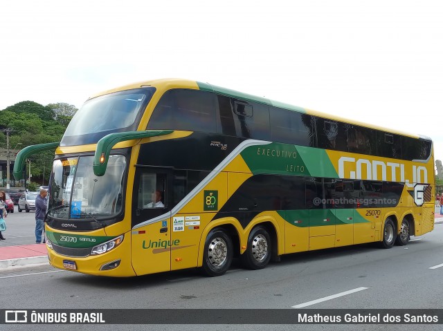 Empresa Gontijo de Transportes 25070 na cidade de Barueri, São Paulo, Brasil, por Matheus Gabriel dos Santos. Número da foto: #12668136.