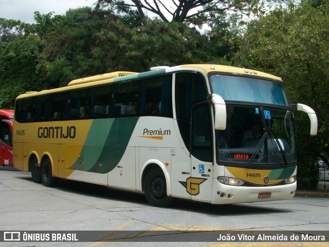Empresa Gontijo de Transportes 14615 na cidade de São Paulo, São Paulo, Brasil, por João Vitor Almeida de Moura. Número da foto: #12669675.