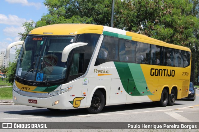 Empresa Gontijo de Transportes 21350 na cidade de Resende, Rio de Janeiro, Brasil, por Paulo Henrique Pereira Borges. Número da foto: #12669219.