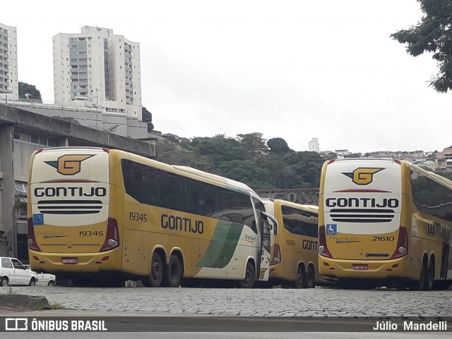 Empresa Gontijo de Transportes 19345 na cidade de Belo Horizonte, Minas Gerais, Brasil, por Júlio  Mandelli. Número da foto: #12670242.