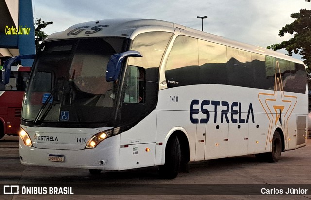 Viação Estrela 1410 na cidade de Goiânia, Goiás, Brasil, por Carlos Júnior. Número da foto: #12668527.