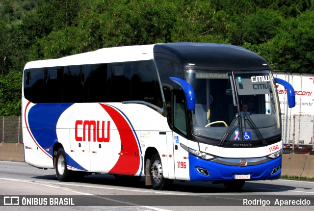 CMW Transportes 1196 na cidade de Aparecida, São Paulo, Brasil, por Rodrigo  Aparecido. Número da foto: #12670579.