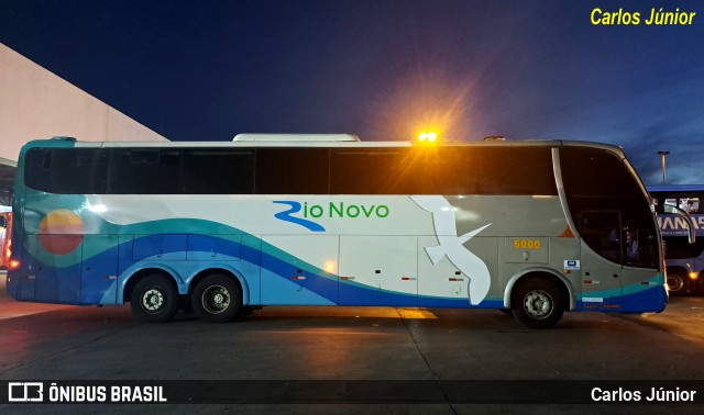 Rio Novo Transportes e Turismo 6000 na cidade de Goiânia, Goiás, Brasil, por Carlos Júnior. Número da foto: #12668106.