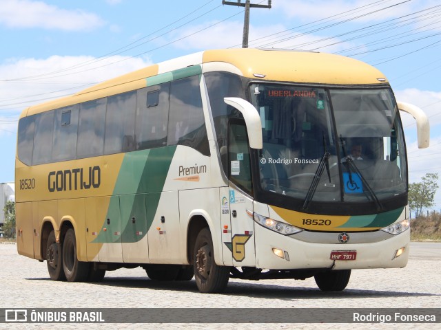 Empresa Gontijo de Transportes 18520 na cidade de Messias, Alagoas, Brasil, por Rodrigo Fonseca. Número da foto: #12670322.