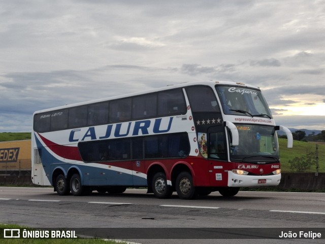 Expresso Cajuru 2460 na cidade de Lorena, São Paulo, Brasil, por João Felipe. Número da foto: #12669610.