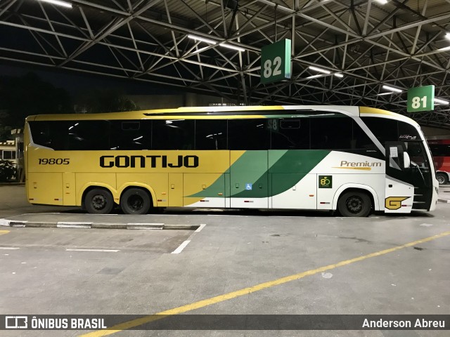Empresa Gontijo de Transportes 19805 na cidade de São Paulo, São Paulo, Brasil, por Anderson Abreu. Número da foto: #12668897.