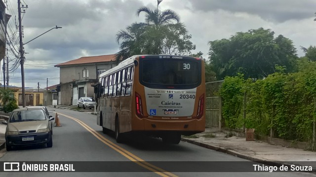 Viação Cidade de Caieiras 20340 na cidade de Caieiras, São Paulo, Brasil, por Thiago de Souza. Número da foto: #12668558.