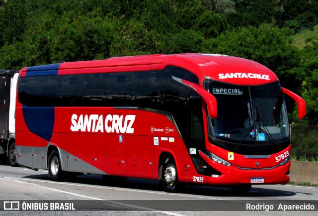 Viação Santa Cruz 37825 na cidade de Aparecida, São Paulo, Brasil, por Rodrigo  Aparecido. Número da foto: #12670488.