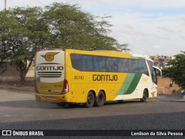 Empresa Gontijo de Transportes 18710 na cidade de Caruaru, Pernambuco, Brasil, por Lenilson da Silva Pessoa. Número da foto: #12668265.
