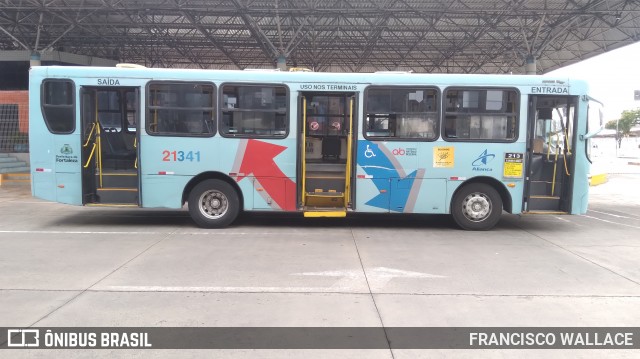 Aliança Transportes Urbanos 21341 na cidade de Fortaleza, Ceará, Brasil, por FRANCISCO WALLACE. Número da foto: #12669374.