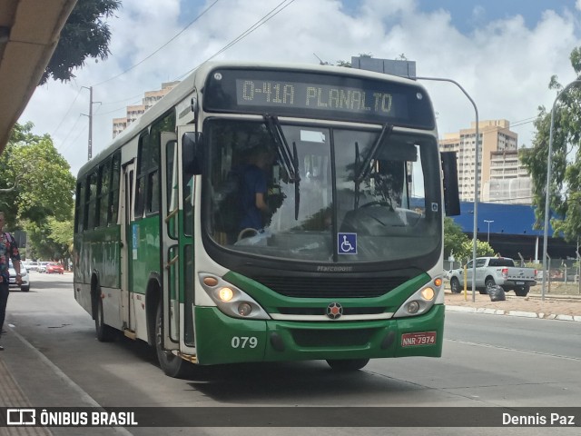 Transportes Cidade do Natal 7 079 na cidade de Natal, Rio Grande do Norte, Brasil, por Dennis Paz. Número da foto: #12668407.