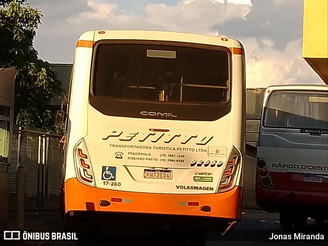 Transportadora Turística Petitto 92650 na cidade de Ribeirão Preto, São Paulo, Brasil, por Jonas Miranda. Número da foto: #12669465.