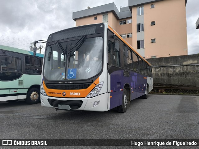 Santa Fé Transportes 95083 na cidade de Belo Horizonte, Minas Gerais, Brasil, por Hugo Henrique de Figueiredo. Número da foto: #12671257.