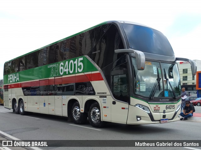 Empresa de Ônibus Nossa Senhora da Penha 64015 na cidade de Barueri, São Paulo, Brasil, por Matheus Gabriel dos Santos. Número da foto: #12668138.