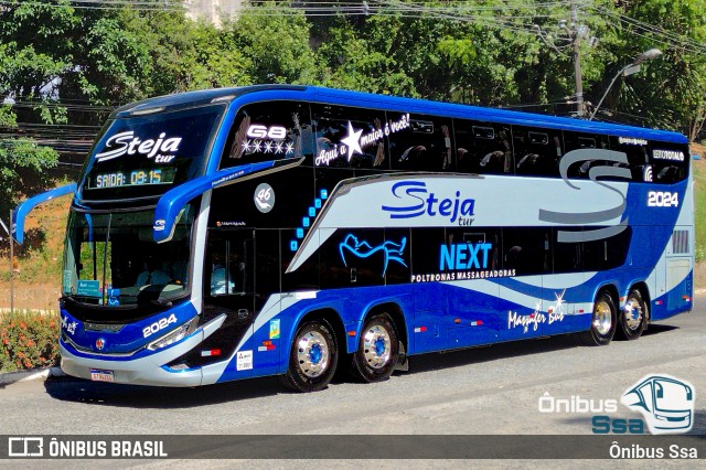Steja Turismo 2024 na cidade de Salvador, Bahia, Brasil, por Ônibus Ssa. Número da foto: #12668221.