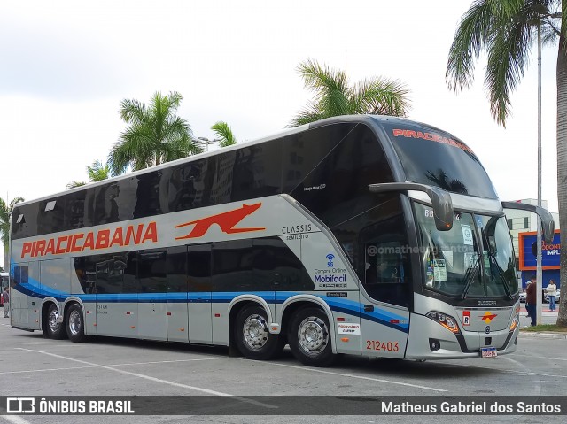 Viação Piracicabana 212403 na cidade de Barueri, São Paulo, Brasil, por Matheus Gabriel dos Santos. Número da foto: #12668132.