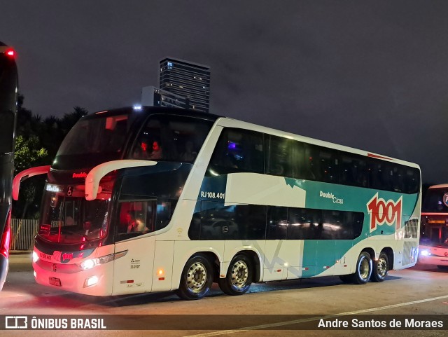 Auto Viação 1001 RJ 108.401 na cidade de Curitiba, Paraná, Brasil, por Andre Santos de Moraes. Número da foto: #12671021.
