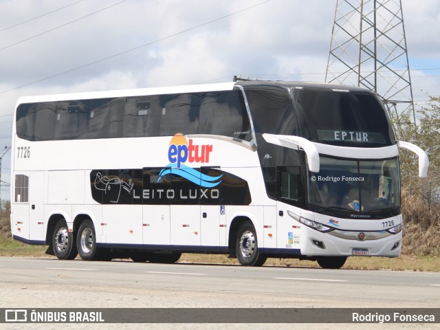 EPTur Turismo 7726 na cidade de Messias, Alagoas, Brasil, por Rodrigo Fonseca. Número da foto: #12670360.