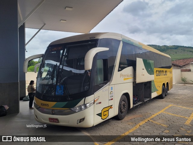 Empresa Gontijo de Transportes 19145 na cidade de Almenara, Minas Gerais, Brasil, por Wellington de Jesus Santos. Número da foto: #12672270.