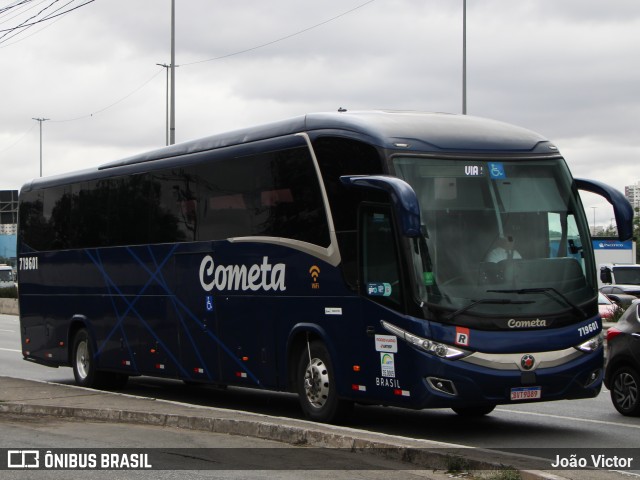 Viação Cometa 719601 na cidade de São Paulo, São Paulo, Brasil, por João Victor. Número da foto: #12673741.