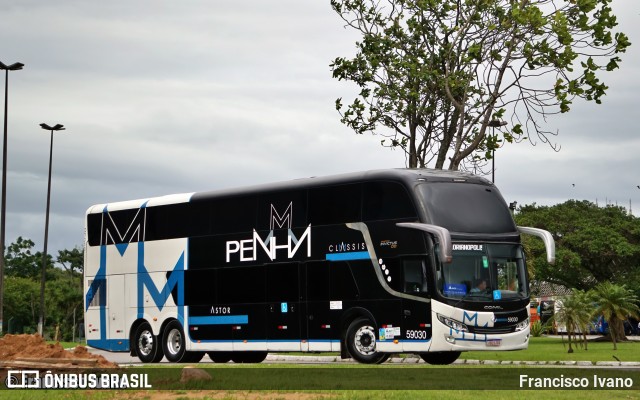 Empresa de Ônibus Nossa Senhora da Penha 59030 na cidade de Florianópolis, Santa Catarina, Brasil, por Francisco Ivano. Número da foto: #12674239.