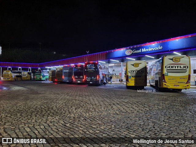 Empresa Gontijo de Transportes 19145 na cidade de João Monlevade, Minas Gerais, Brasil, por Wellington de Jesus Santos. Número da foto: #12672242.