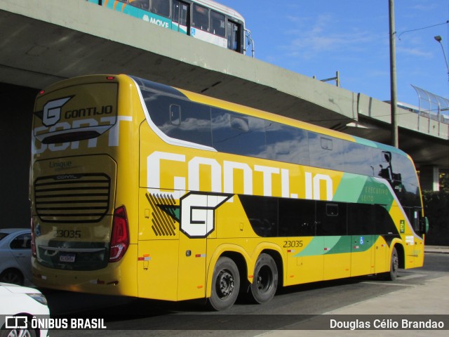 Empresa Gontijo de Transportes 23035 na cidade de Belo Horizonte, Minas Gerais, Brasil, por Douglas Célio Brandao. Número da foto: #12674430.