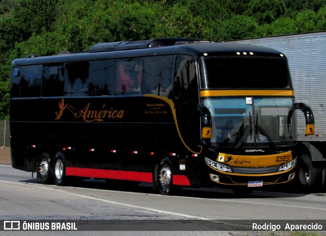 América Turismo 2523 na cidade de Aparecida, São Paulo, Brasil, por Rodrigo  Aparecido. Número da foto: #12672704.