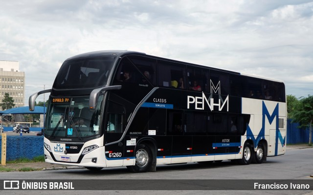 Empresa de Ônibus Nossa Senhora da Penha 61260 na cidade de São Paulo, São Paulo, Brasil, por Francisco Ivano. Número da foto: #12674146.
