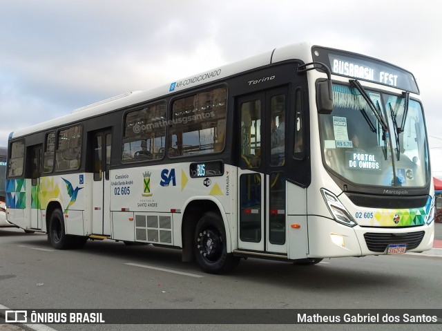 Viação Vaz 02 605 na cidade de Barueri, São Paulo, Brasil, por Matheus Gabriel dos Santos. Número da foto: #12674584.