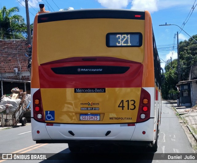 Empresa Metropolitana 413 na cidade de Recife, Pernambuco, Brasil, por Daniel  Julio. Número da foto: #12671958.
