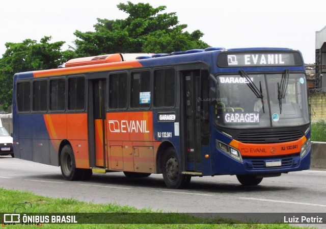 Evanil Transportes e Turismo RJ 132.041 na cidade de Nova Iguaçu, Rio de Janeiro, Brasil, por Luiz Petriz. Número da foto: #12672247.