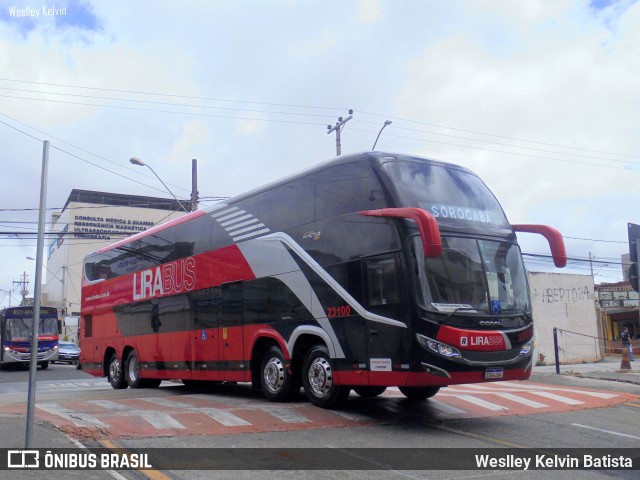 Lirabus 23100 na cidade de Sorocaba, São Paulo, Brasil, por Weslley Kelvin Batista. Número da foto: #12672430.