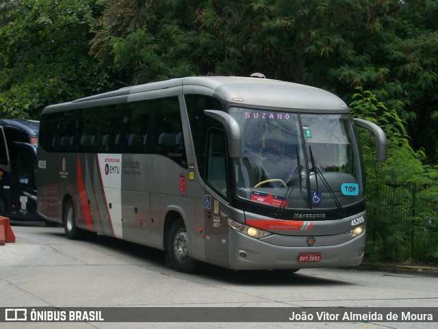 Empresa de Ônibus Pássaro Marron 45205 na cidade de São Paulo, São Paulo, Brasil, por João Vitor Almeida de Moura. Número da foto: #12671752.