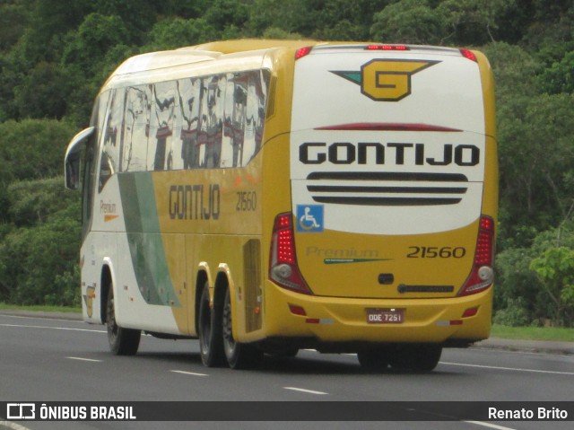 Empresa Gontijo de Transportes 21560 na cidade de Juiz de Fora, Minas Gerais, Brasil, por Renato Brito. Número da foto: #12673584.