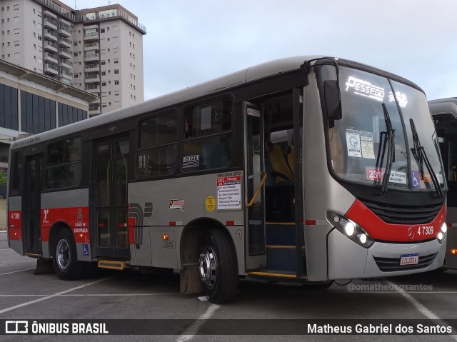 Pêssego Transportes 4 7309 na cidade de Barueri, São Paulo, Brasil, por Matheus Gabriel dos Santos. Número da foto: #12674829.