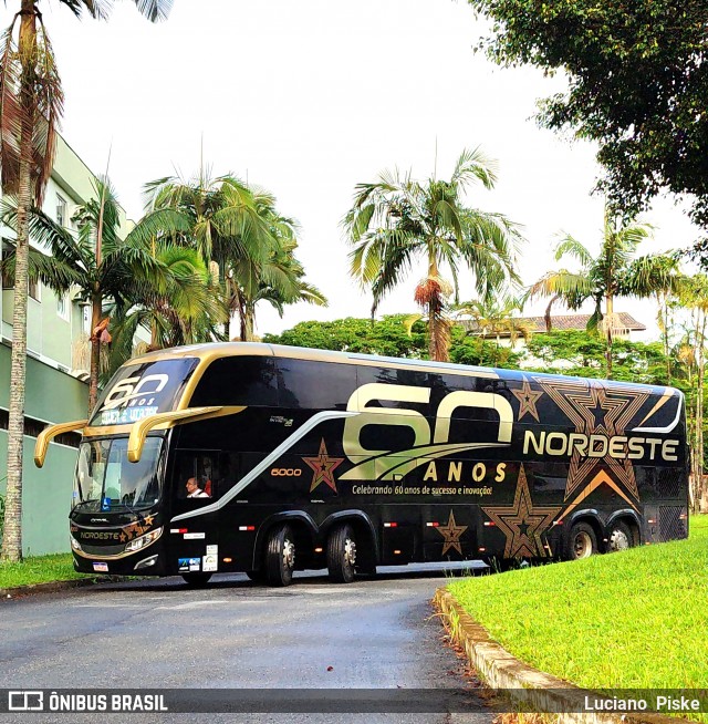 Expresso Nordeste 6000 na cidade de Jaraguá do Sul, Santa Catarina, Brasil, por Luciano  Piske. Número da foto: #12674024.