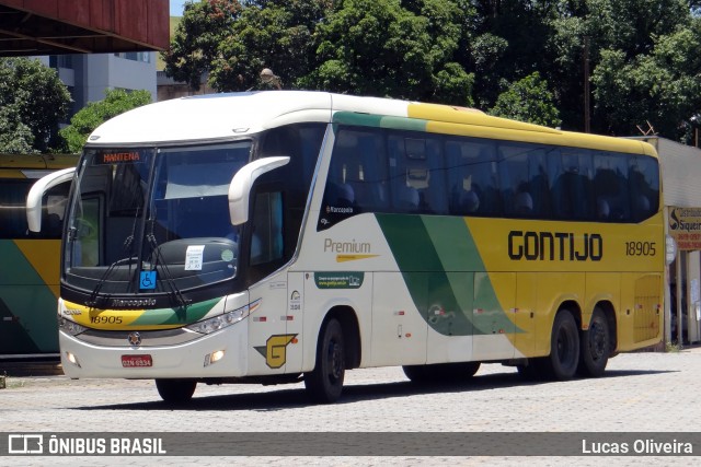 Empresa Gontijo de Transportes 18905 na cidade de Coronel Fabriciano, Minas Gerais, Brasil, por Lucas Oliveira. Número da foto: #12673074.