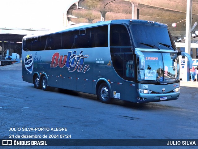 Butiá Tur Expresso de Viagens 420 na cidade de Porto Alegre, Rio Grande do Sul, Brasil, por JULIO SILVA. Número da foto: #12674445.