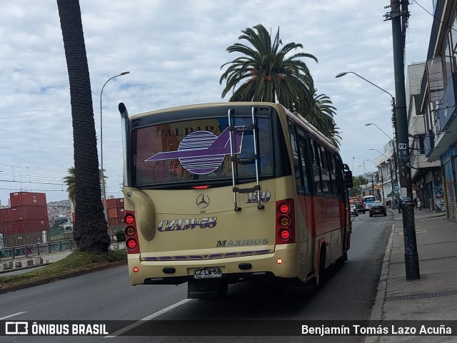 Buses Gran Valparaíso 130 na cidade de Valparaíso, Valparaíso, Valparaíso, Chile, por Benjamín Tomás Lazo Acuña. Número da foto: #12674608.